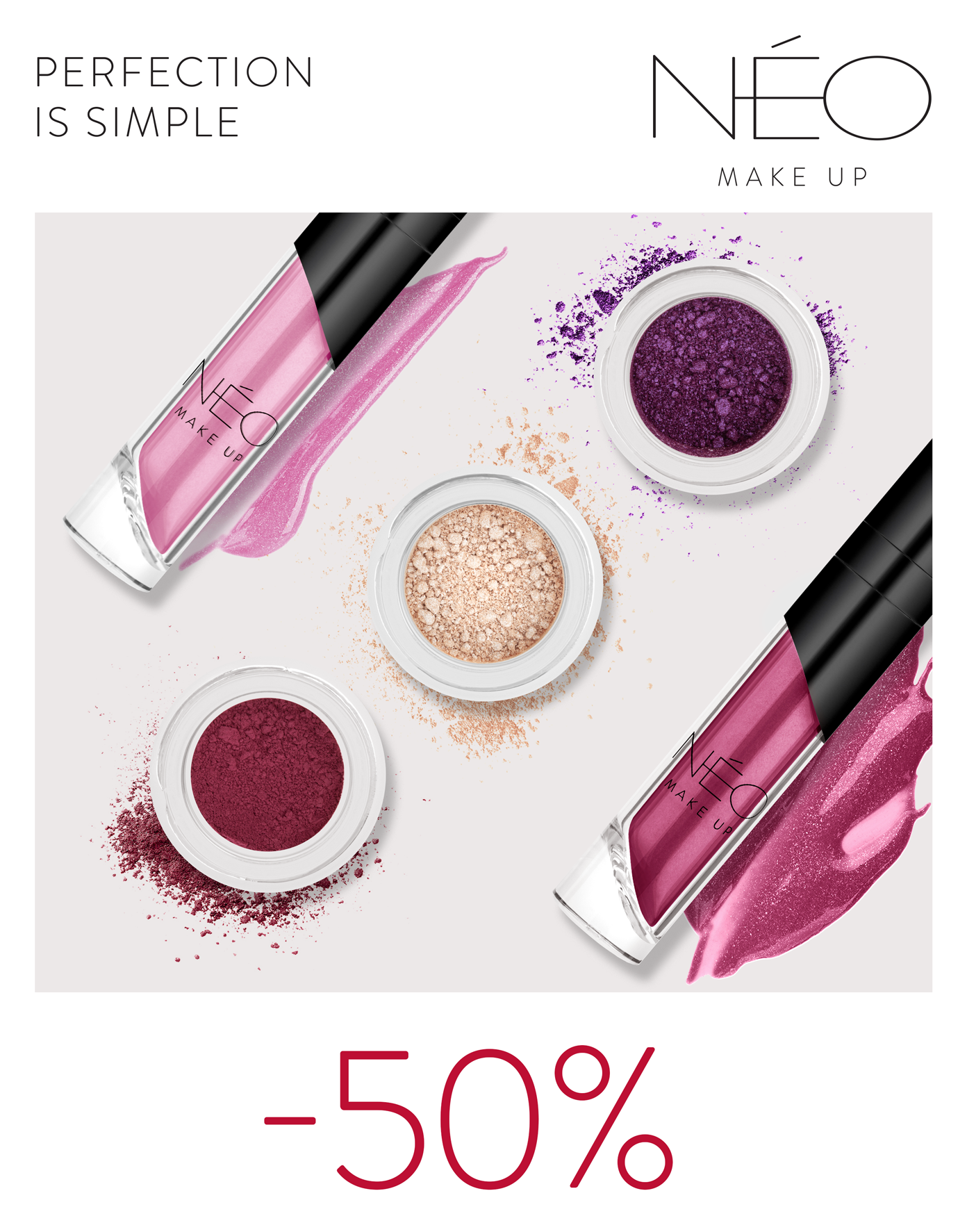 -50% na cienie sypkie i błyszczyk metaliczny -50% na cienie sypkie i błyszczyk metaliczny