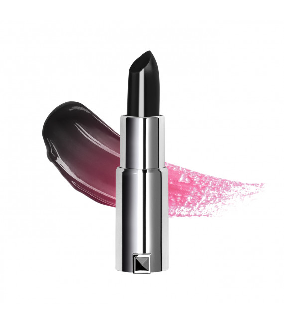 Koloryzująca pomadka do ust - Be Proud: 01 BLACK (PINK TINT EFFECT)