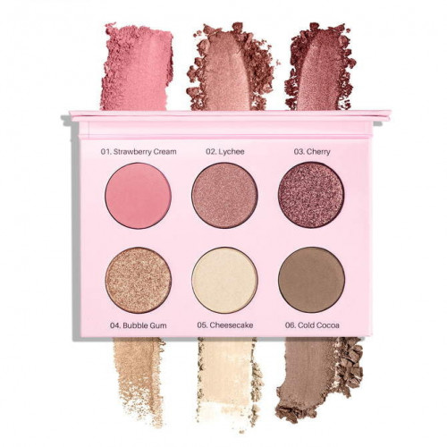 Paleta cieni prasowanych Rose Eyeshadow Palette Rose