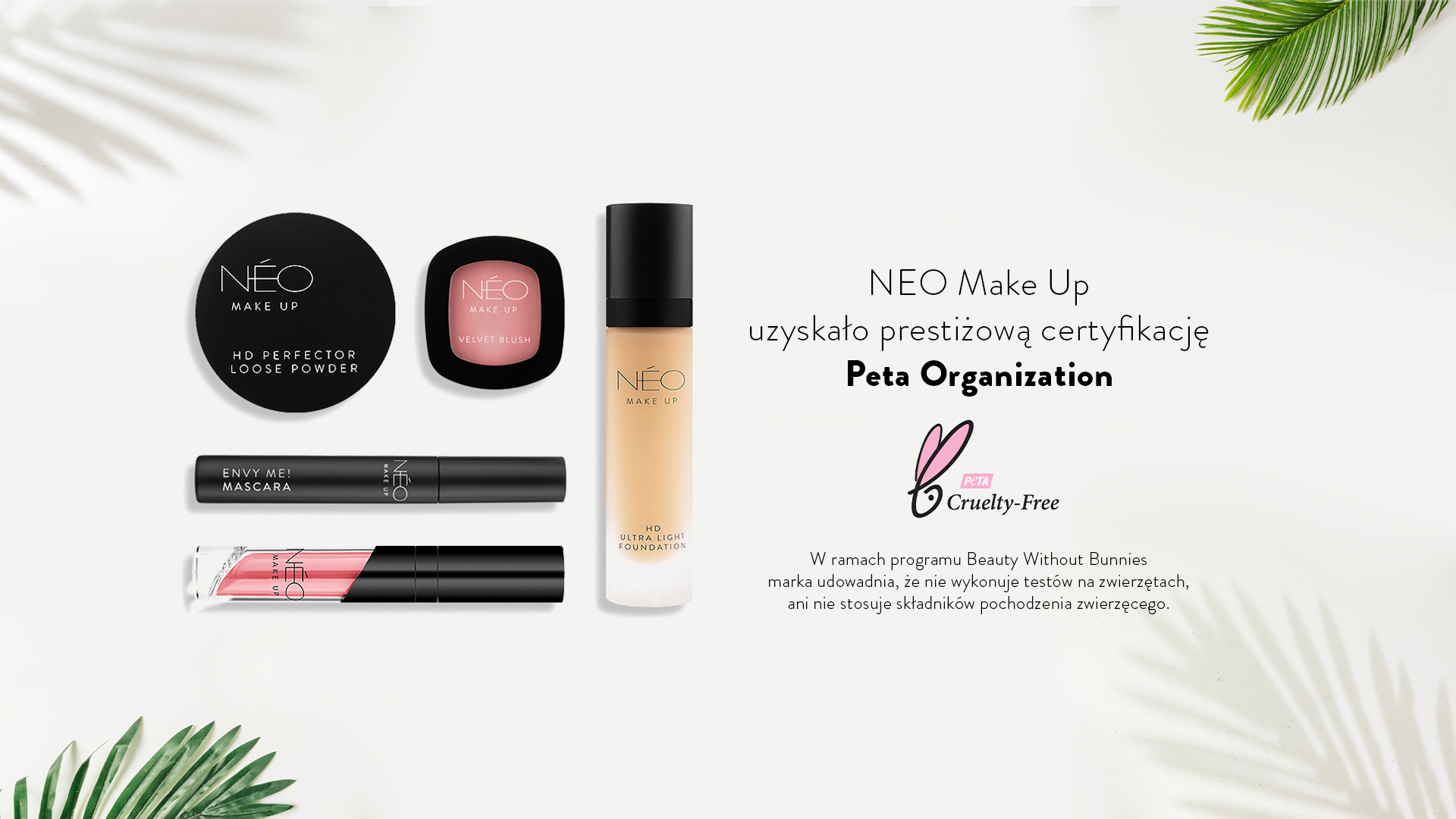 certyfikat Peta neo make up